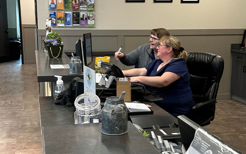 Landing Vet in Cooperstown Heritage Vet Clinic